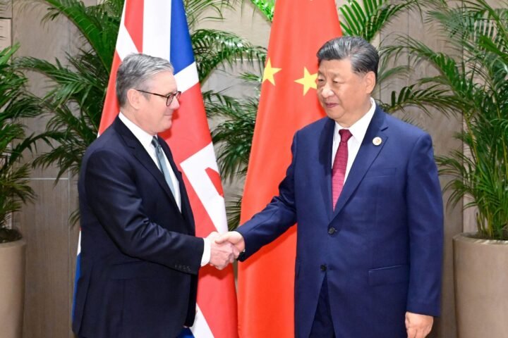 Starmer urged to address China spying allegations during Beijing visit, say senior Tories