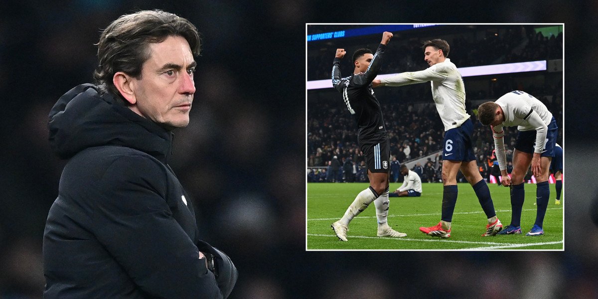 Thomas Frank blames Ollie Watkins for post-match brawl after Aston Villa's FA Cup win over Tottenham