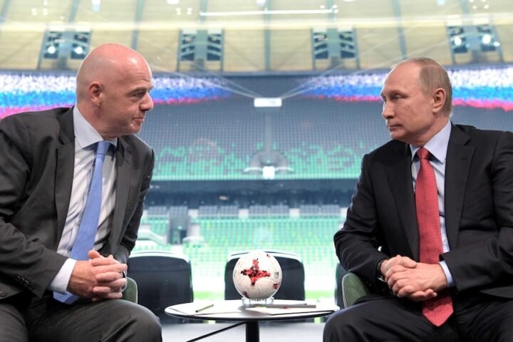 FIFA president calls for review of ban on Russian teams, reigniting debate over sport and sanctions