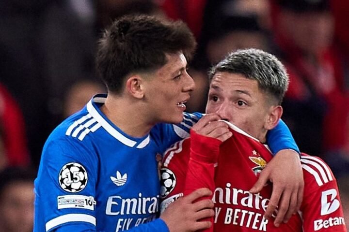 Benfica player admits to using homophobic slur against Vinicius Jr during Uefa investigation