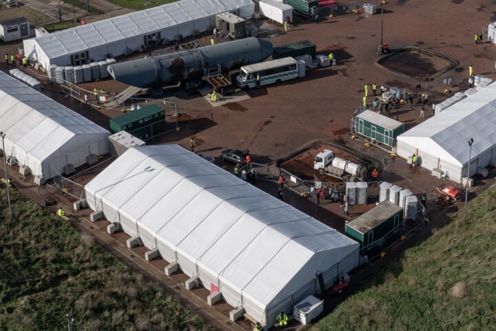 Home Office invests £1.9 million in marquees for asylum seekers in Kent