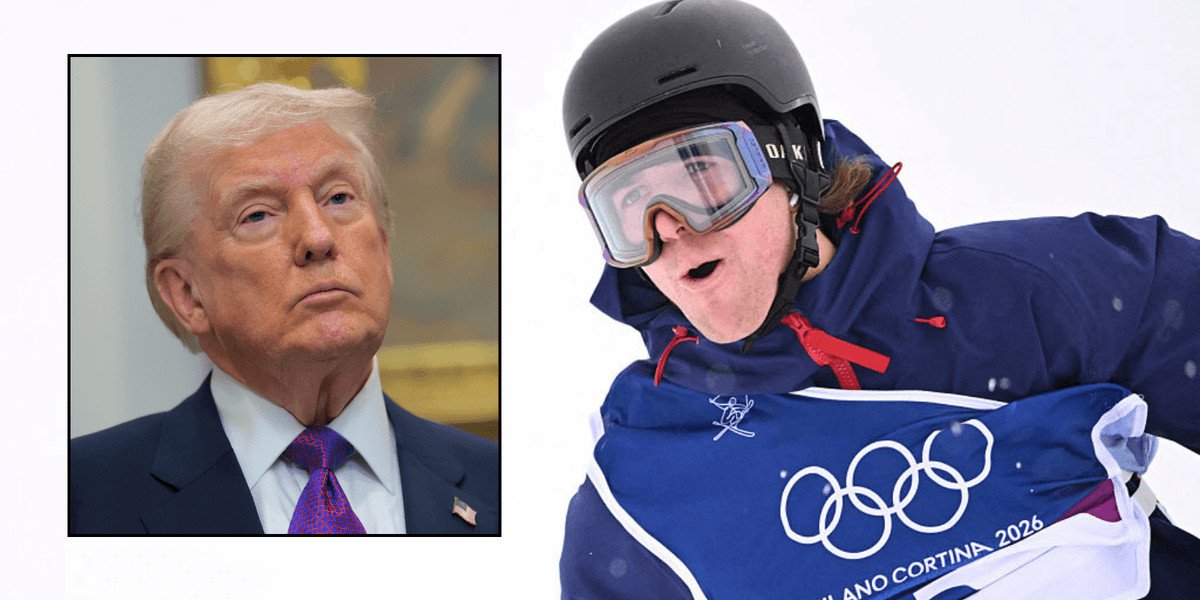 Hunter Hess responds to Donald Trump with gesture following Olympics qualifying success