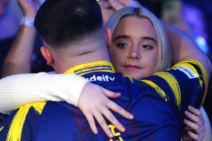 Luke Littler celebrates Valentine's Day with girlfriend after recent health issues