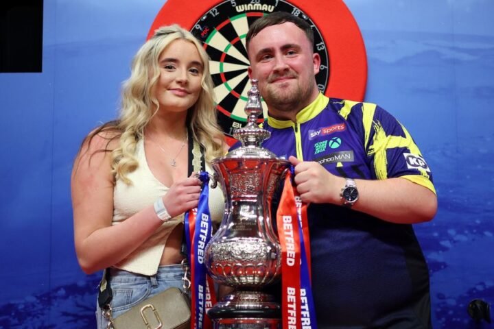 Luke Littler wins World Masters title, forgets girlfriend's birthday gift