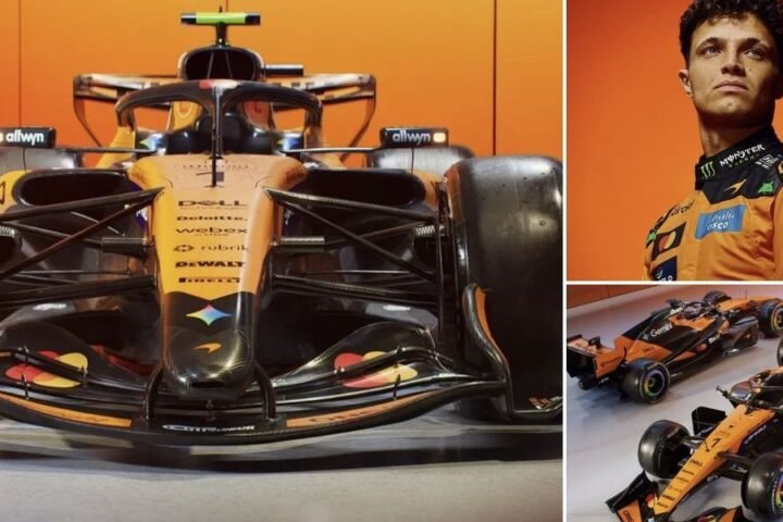 McLaren unveils MCL40 Formula 1 car ahead of 2026 season in Bahrain