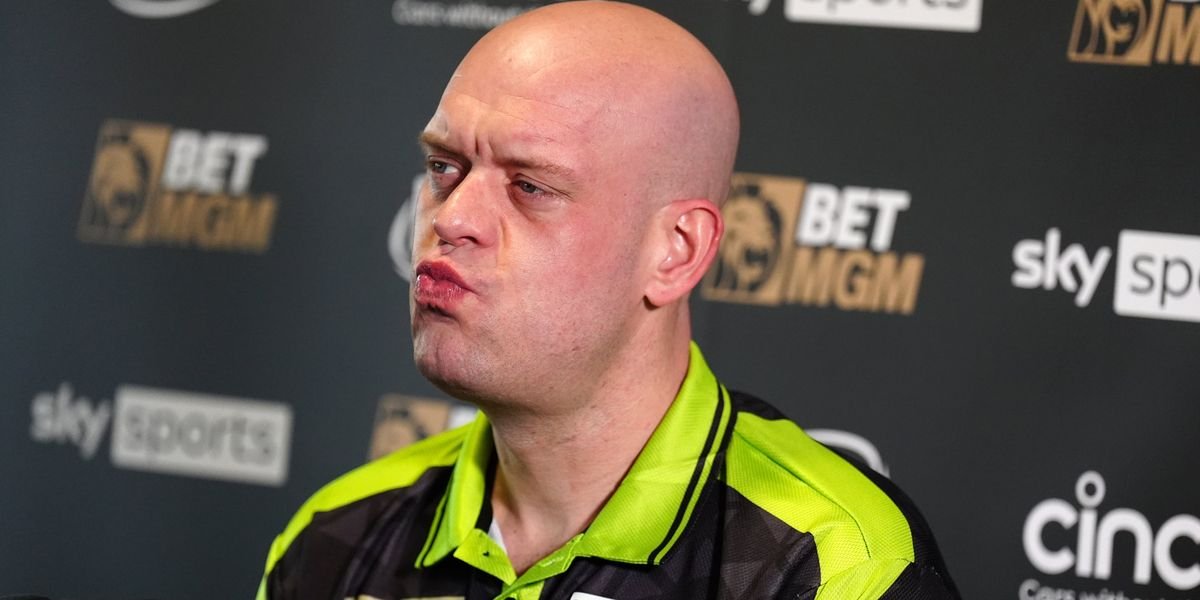 Michael van Gerwen faces potential probe after expletive during Premier League win