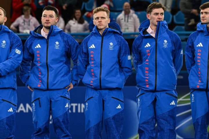 Team GB men's curling team loses to Canada, secures silver medal at Winter Olympics