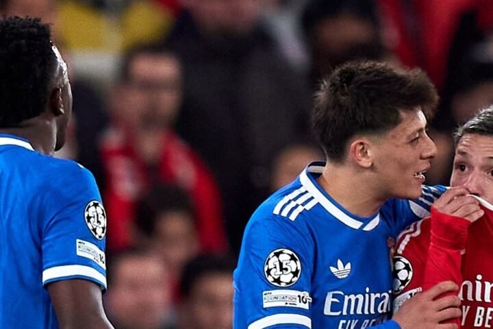 Uefa suspends Benfica's Gianluca Prestianni following Vinicius Junior racism incident