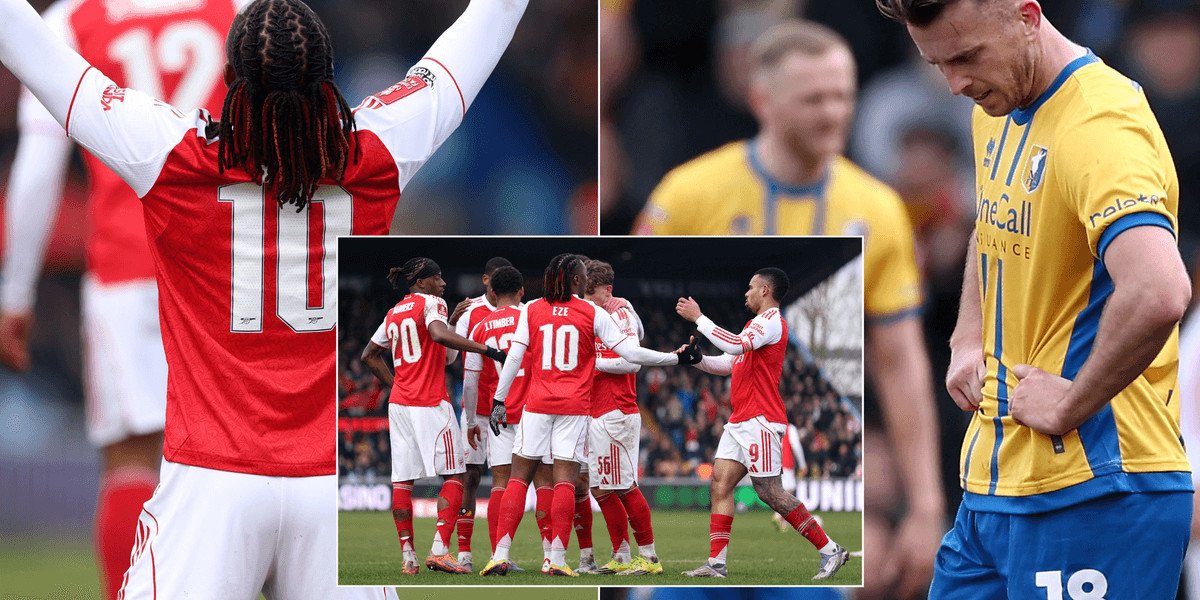 Arsenal holds off Mansfield to advance in FA Cup and pursue quadruple ambition