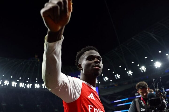 Bukayo Saka positioned as strong Ballon d'Or contender alongside Harry Kane and Declan Rice