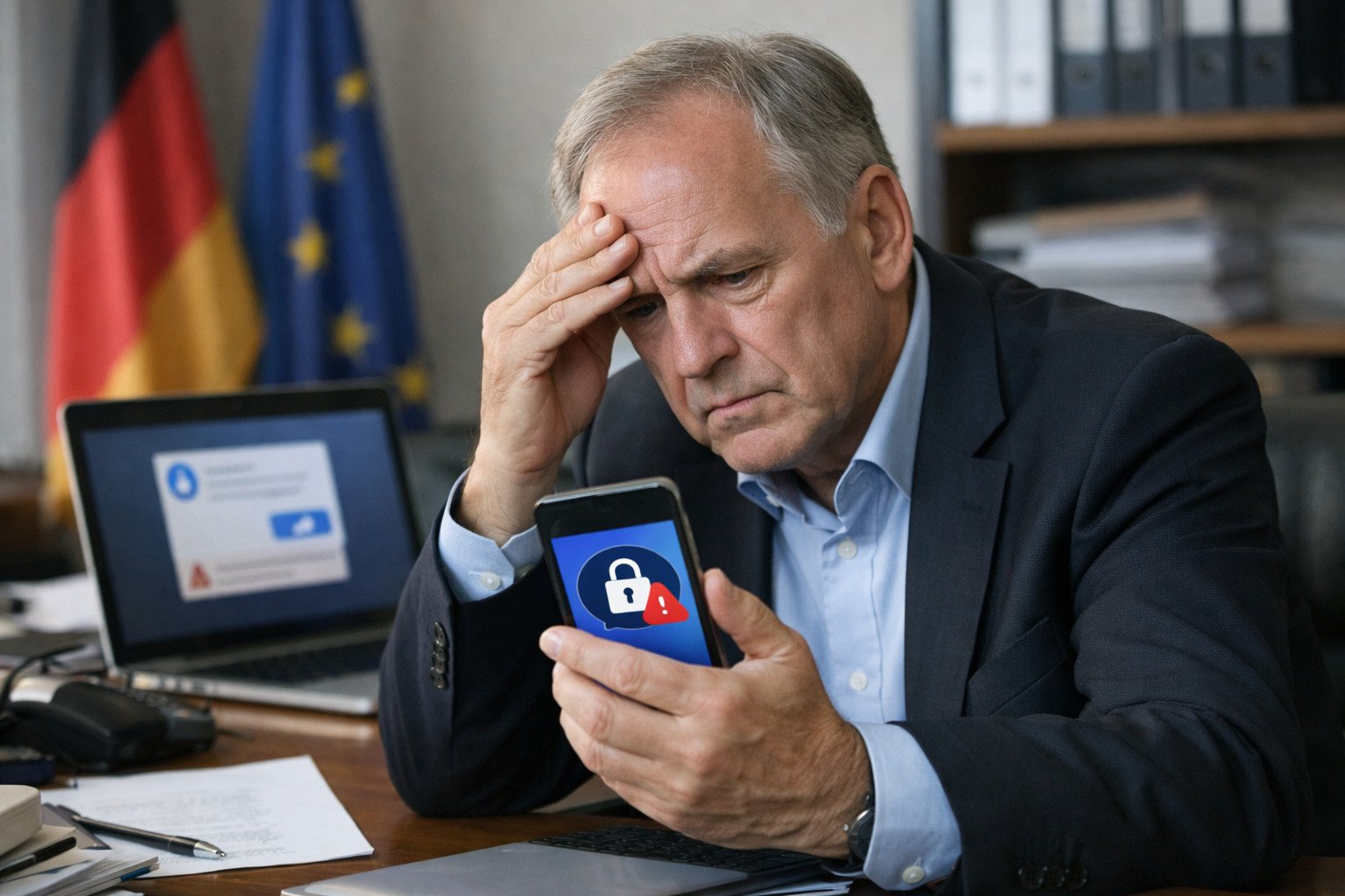 Former German intelligence official falls victim to Signal messenger phishing attack