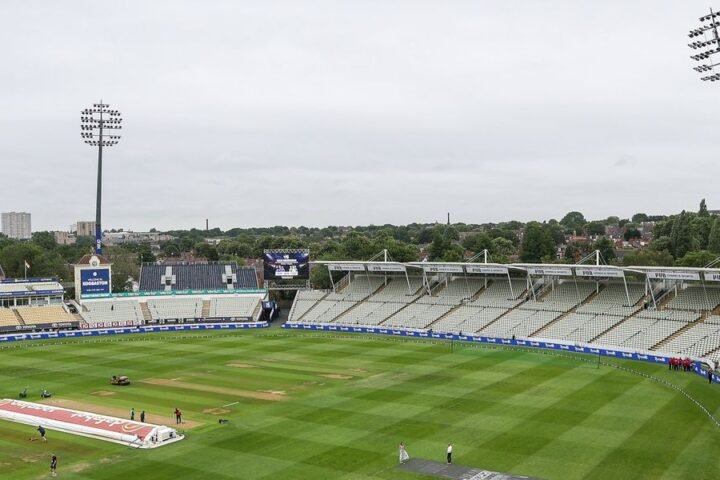 Edgbaston Stadium begins £46 million redevelopment, demolishing stands for new hotel and facilities