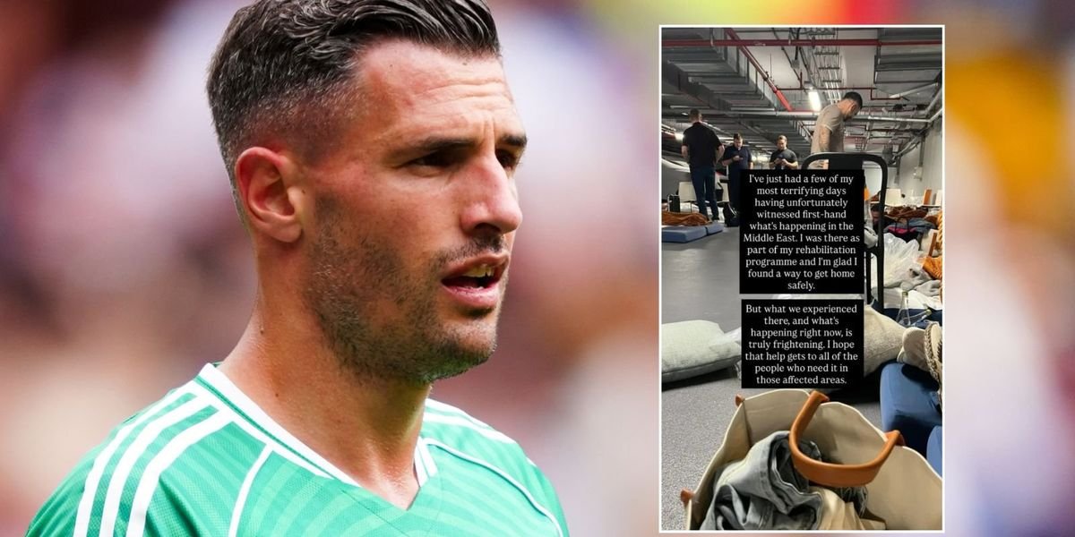 Fabian Schar returns home after experiencing dangerous conflict in the Middle East