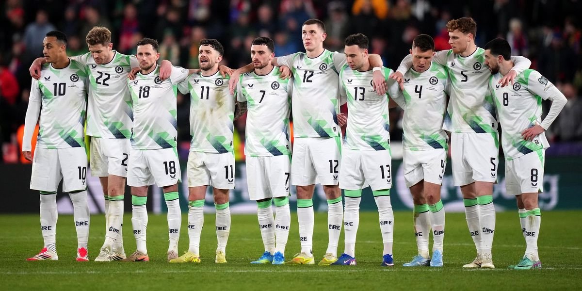 Irish fans call for inquiry after controversial World Cup playoff defeat to Czech Republic