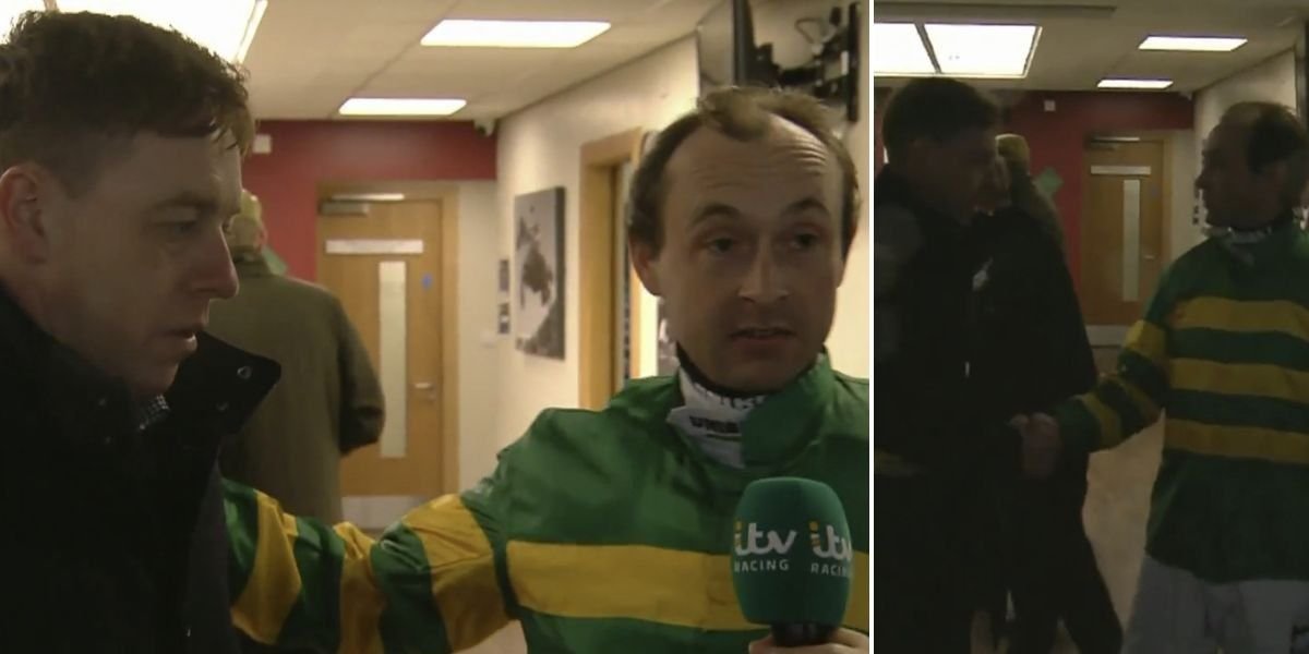 Jockeys de Boinville and Queally reconcile on live TV after racism allegations