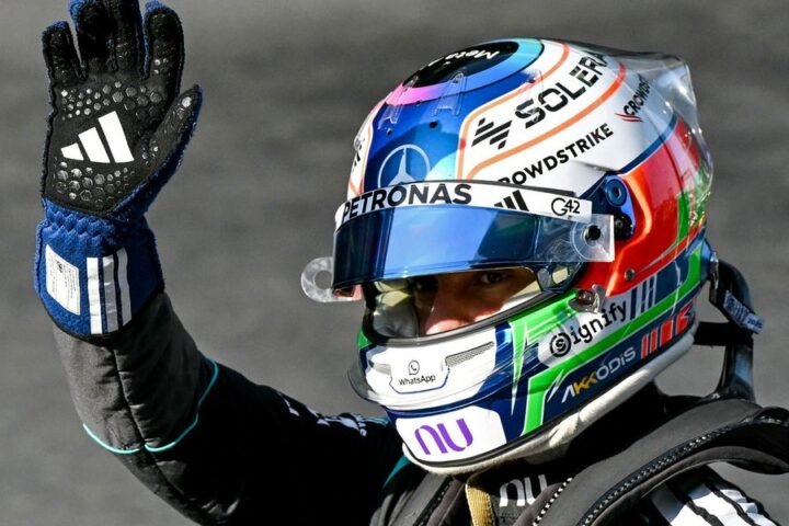Kimi Antonelli becomes youngest driver to secure pole position at Chinese Grand Prix