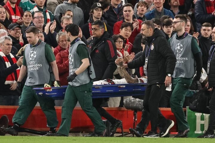 Noa Lang undergoes surgery after severe injury during Champions League match in Liverpool