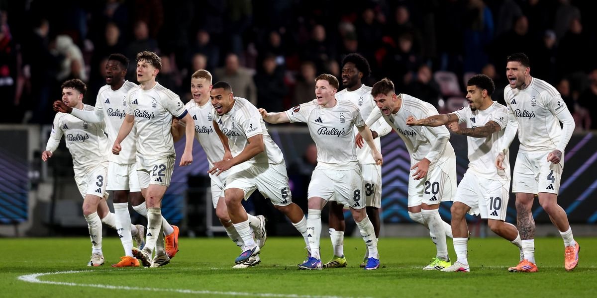 Nottingham Forest advance to Europa League quarter-finals after penalty shootout win