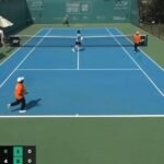 Players evacuate during UAE tennis tournament after nearby drone strike ignites fire at oil facility