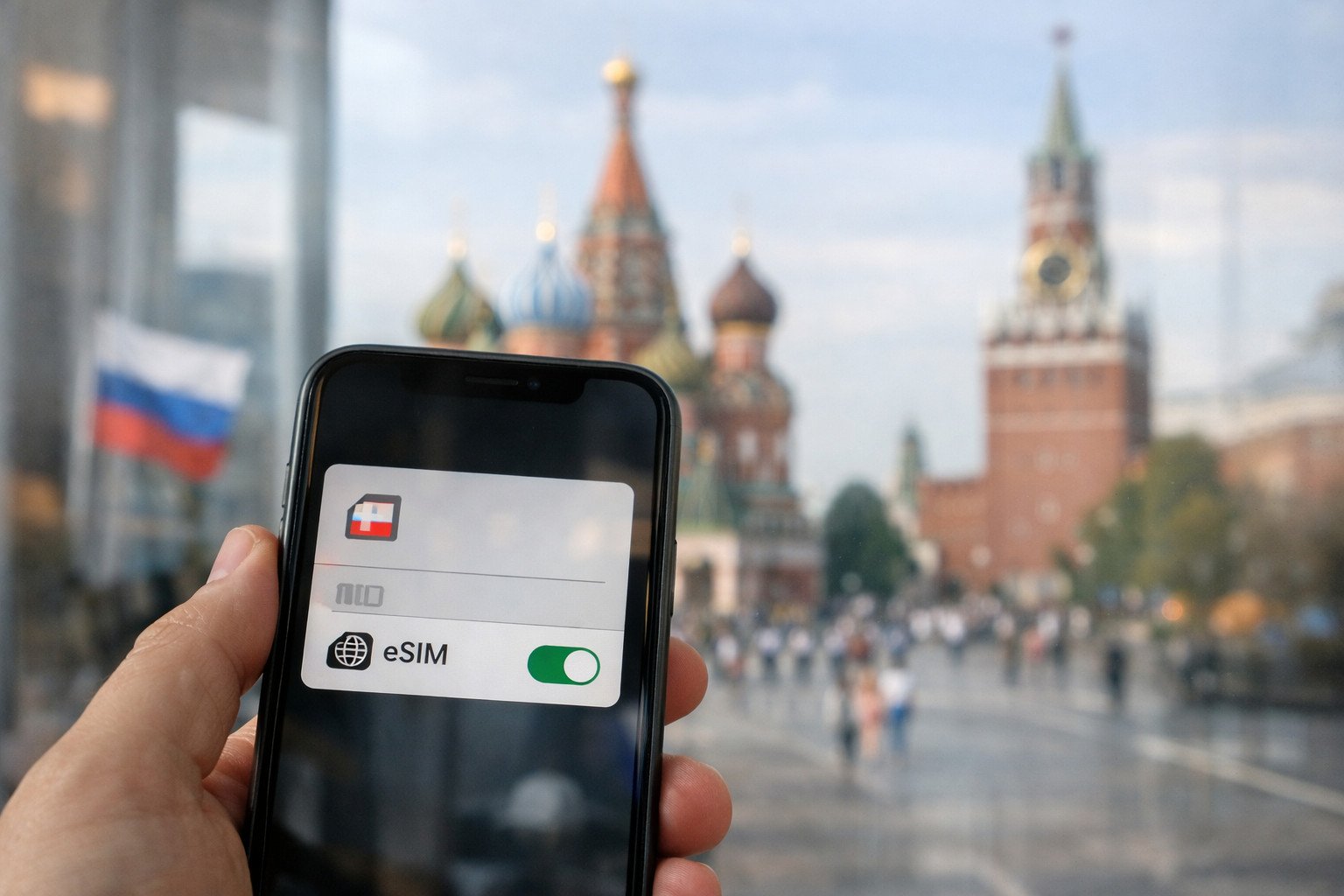 French telecom firm markets eSIM service to circumvent Russian internet restrictions
