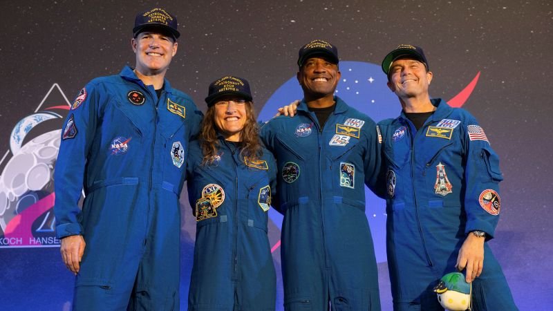 Artemis II astronauts answer questions following their historic moon mission