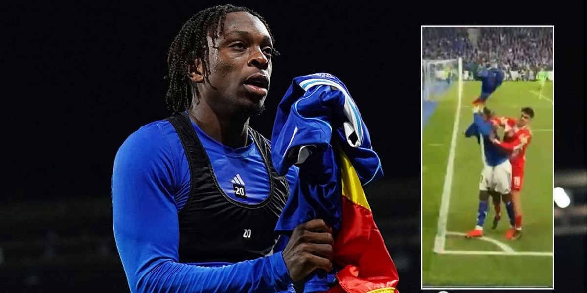 Ben Chilwell intervenes in post-match brawl as Strasbourg advances in Europa Conference League