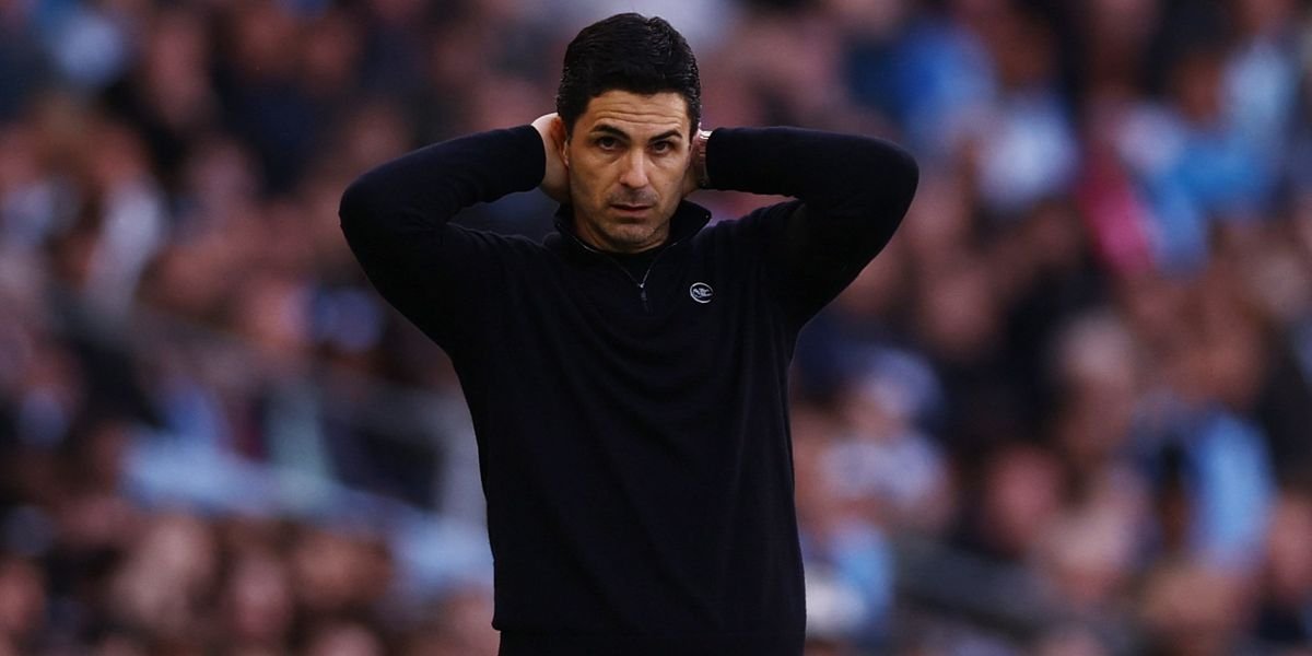 Mikel Arteta optimistic despite Arsenal's defeat to Manchester City as title race tightens