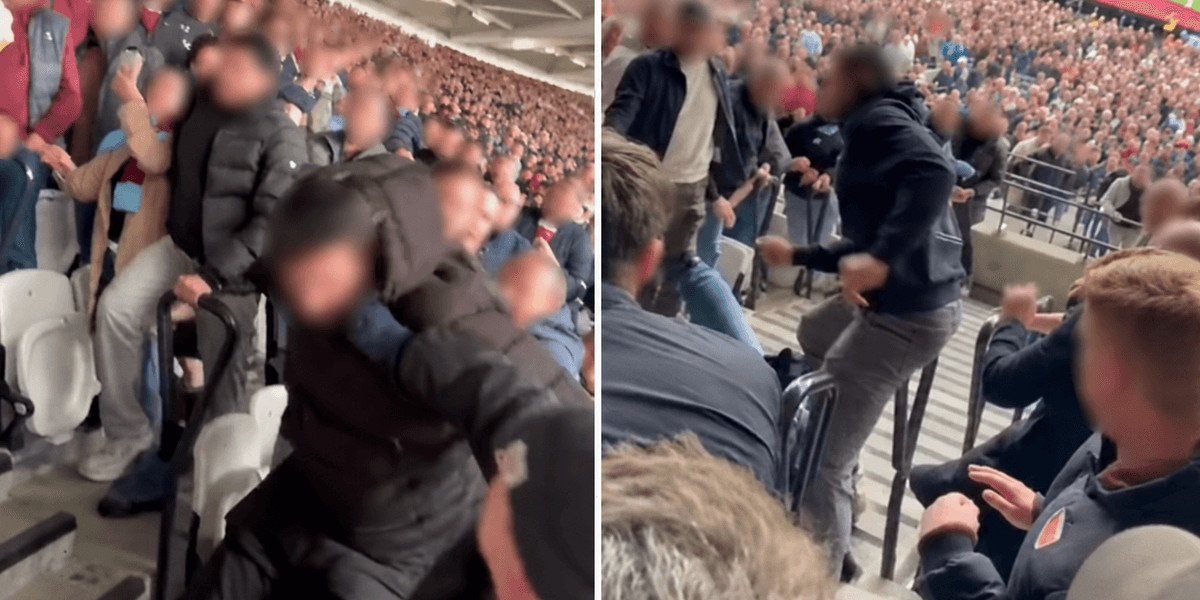 Arsenal fan reportedly attacked after celebrating goal at West Ham match