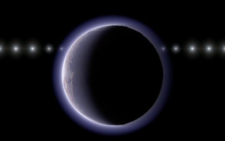 Astronomers discover thin atmosphere around small celestial body in the outer solar system