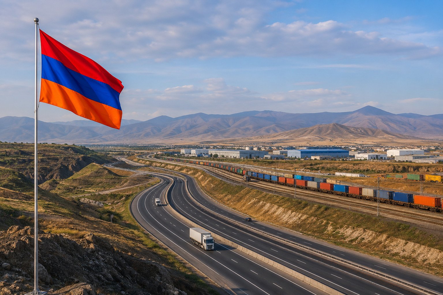 Armenia set to become regional transport hub as EU and US back major infrastructure projects