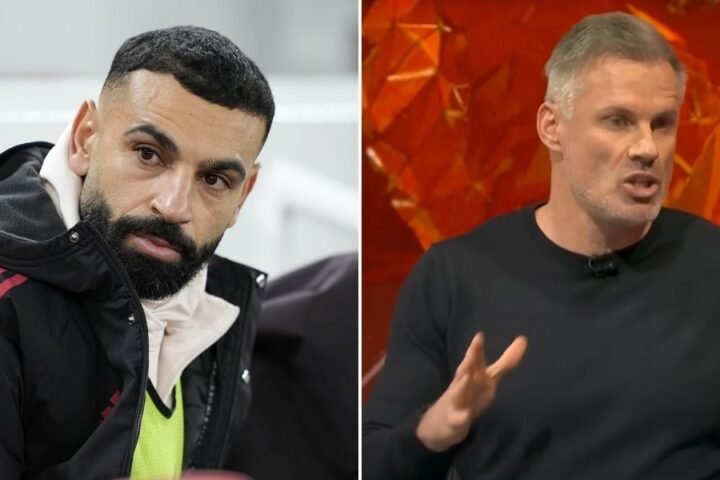 Jamie Carragher criticises Mohamed Salah for being 'selfish' over social media remarks