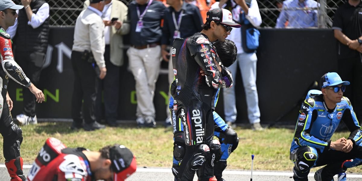 Jorge Martin taken to hospital after sixth crash at Barcelona circuit