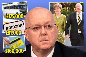 Peter Murrell sentenced for embezzling over £400,000 from SNP funds