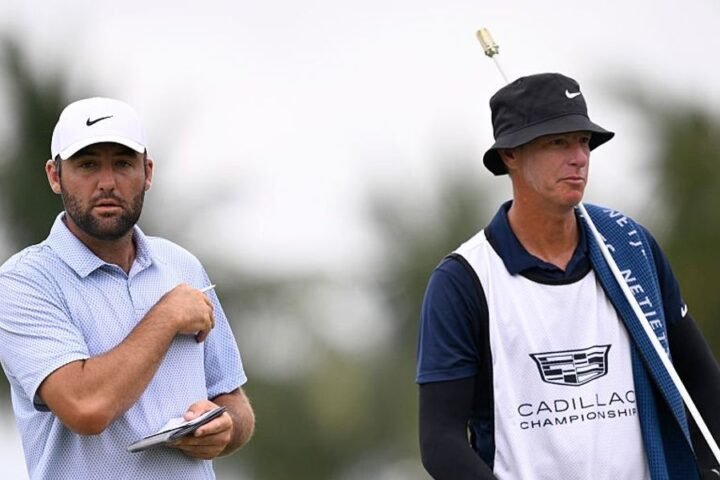 Scottie Scheffler expresses frustration towards caddie after disappointing finish at Cadillac Championship