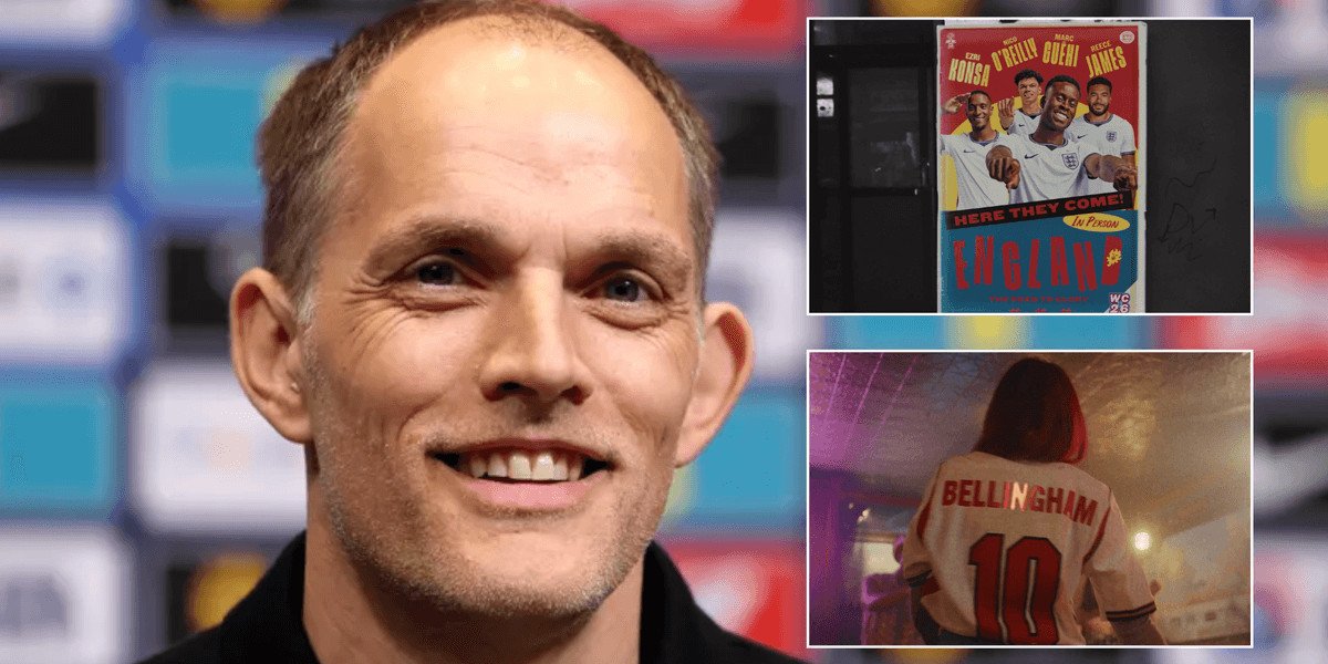 Thomas Tuchel names England's 26-man squad for the World Cup in the US