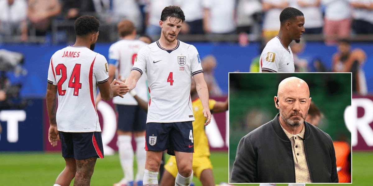 Alan Shearer describes England's draw with Ghana as a crucial reality check after World Cup stalemate