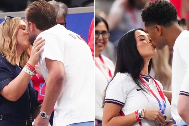England wins World Cup opener against Croatia as players celebrate with partners