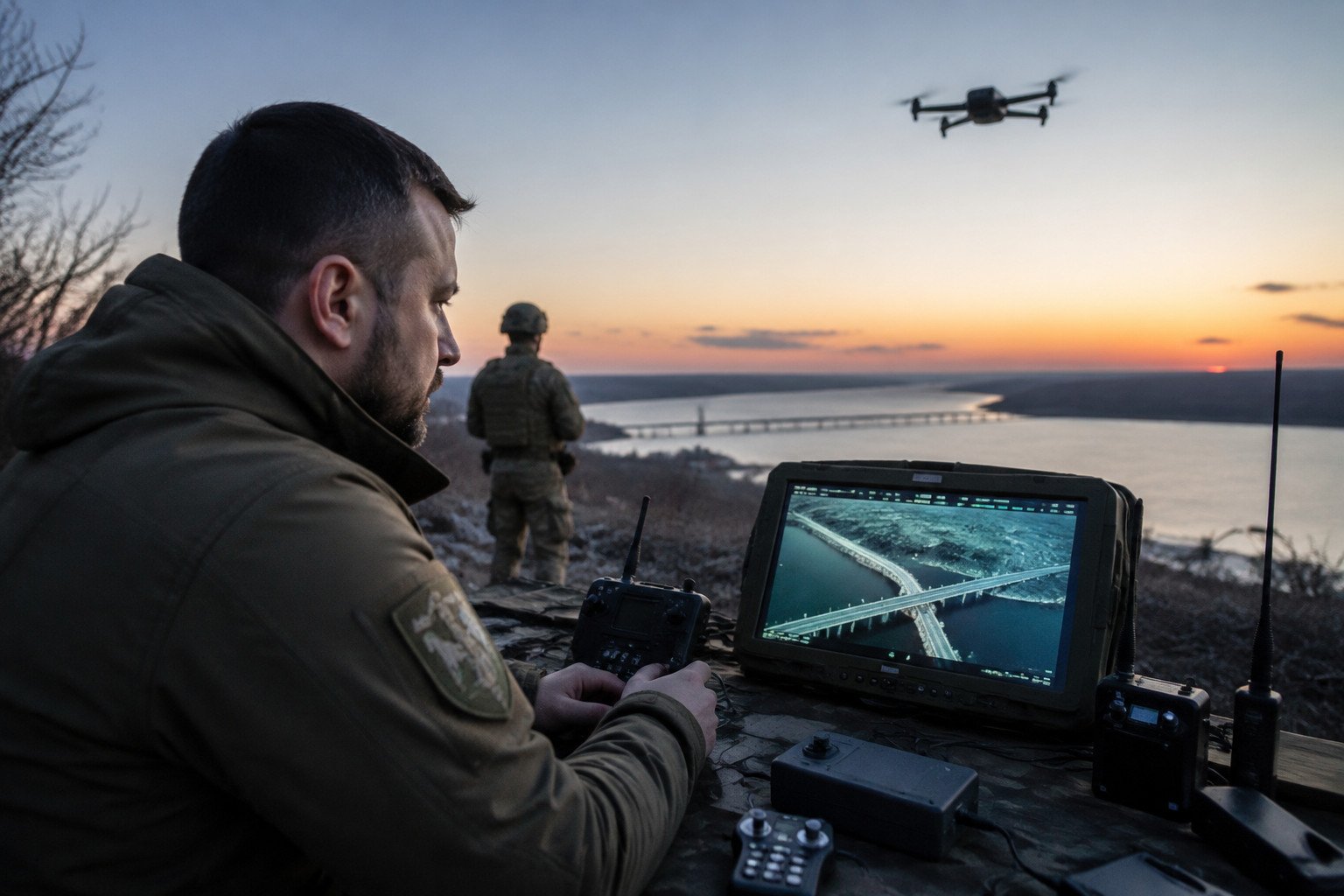 Ukrainian drone chief vows to sever Crimea supply lines within months
