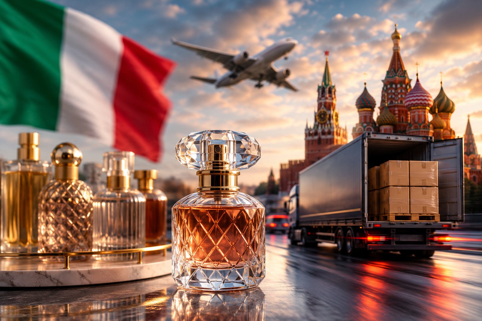 Italian perfume exports to Russia surge tenfold despite EU sanctions