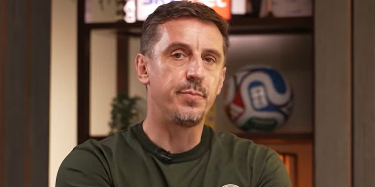 Gary Neville denies having an agenda against Declan Rice after World Cup performance criticism