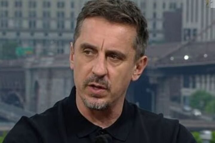 Gary Neville praises Jude Bellingham as England's top player despite Harry Kane's record goalscorer feat