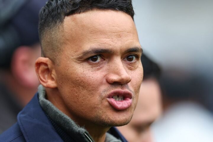 Jermaine Jenas and girlfriend appear subdued during holiday in Ibiza