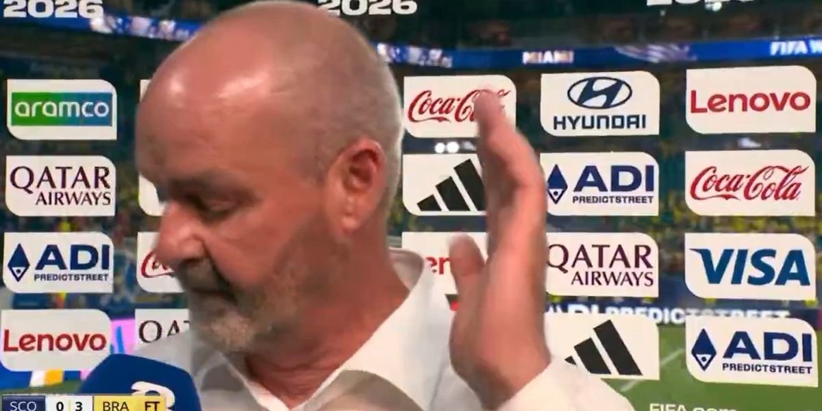 Steve Clarke faces backlash after walking out of interview following World Cup defeat to Brazil