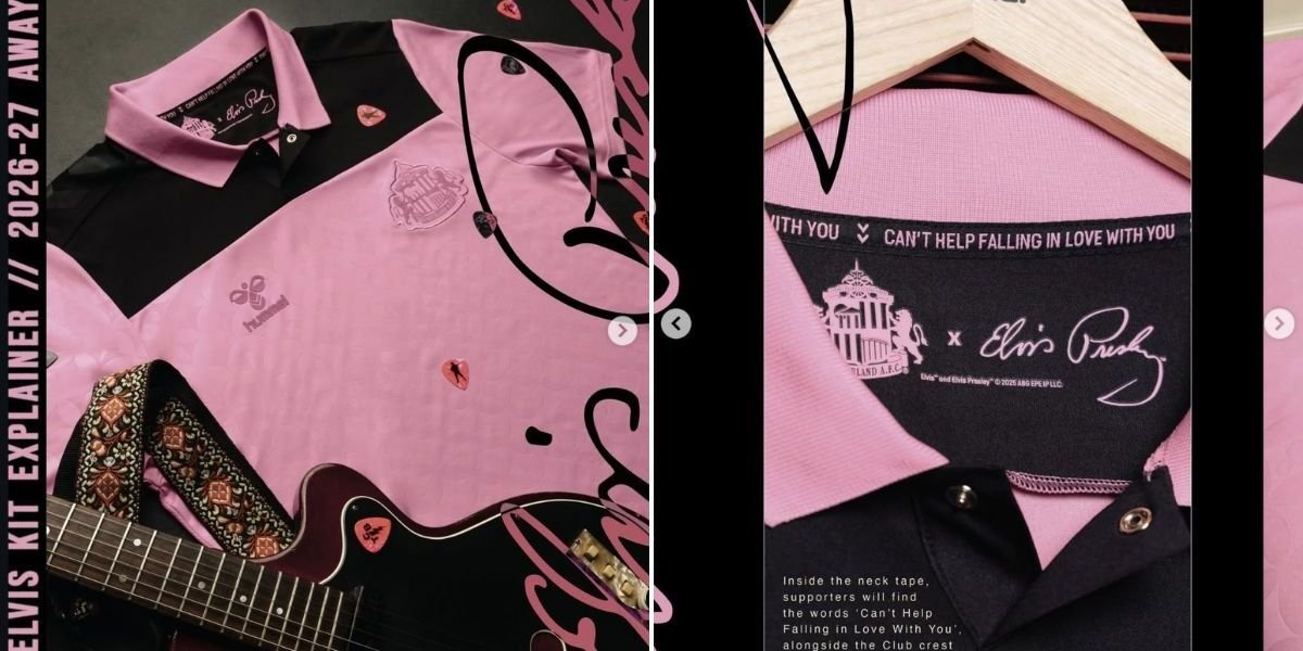 Sunderland launches Elvis Presley-inspired kit ahead of new Premier League season