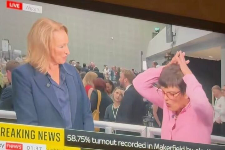 Thangam Debbonaire and Sarah Pochin clash on violence against women during Makerfield by-election coverage