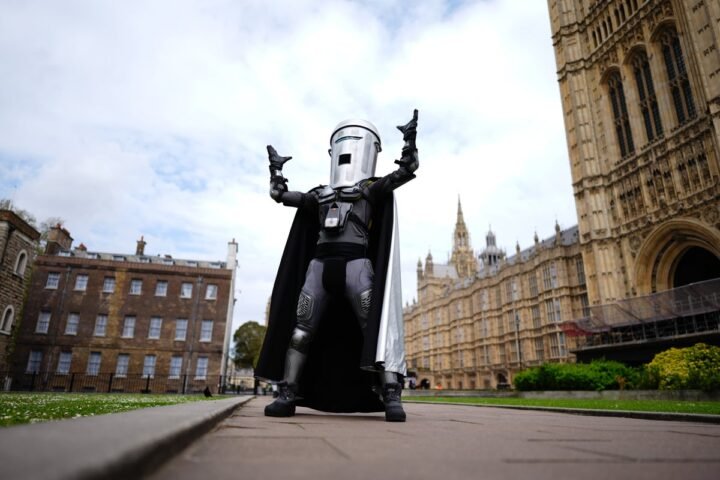 Count Binface prepares to challenge Farage in Clacton by-election amidst political drama