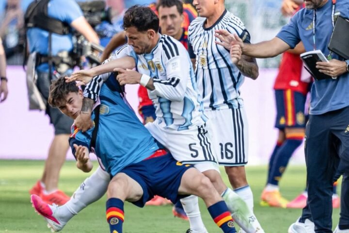 Gavi calls for leniency for Paredes amid post-match chaos at World Cup final