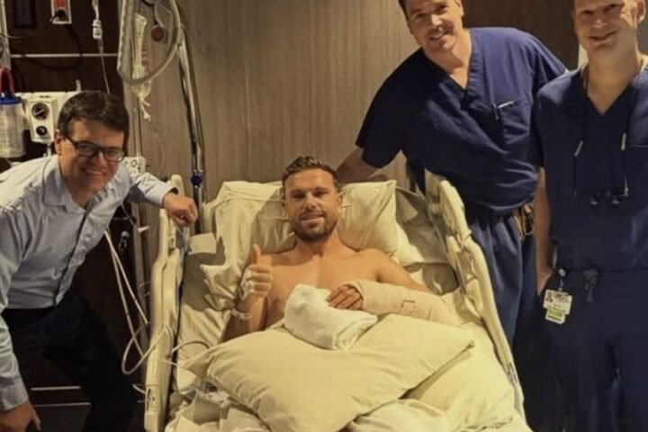 Jordan Henderson has surgery after injury during England's World Cup celebrations
