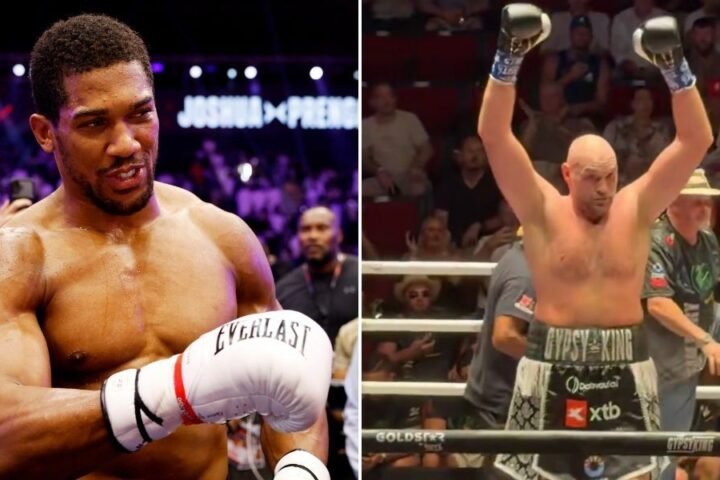 Tyson Fury donates fight purse to charity while Anthony Joshua earns $18 million