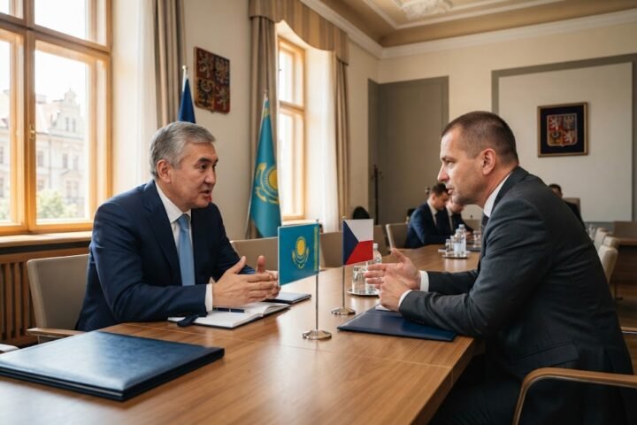 Kazakhstan expands security cooperation with Czech Republic as EU ties deepen